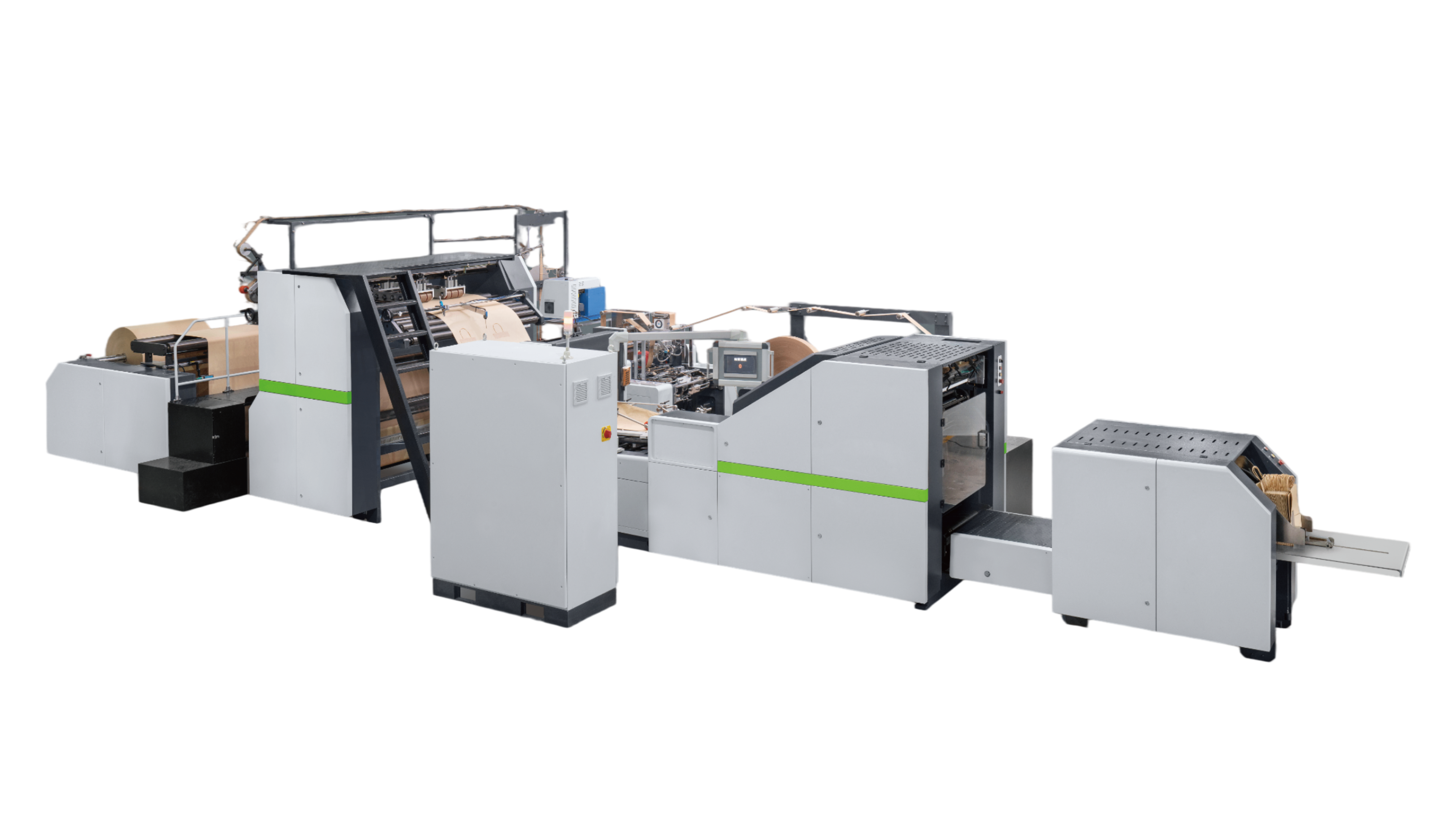 RKHF-450T Full Automatic Paper Bag Making Machine With Twisted Handle ...